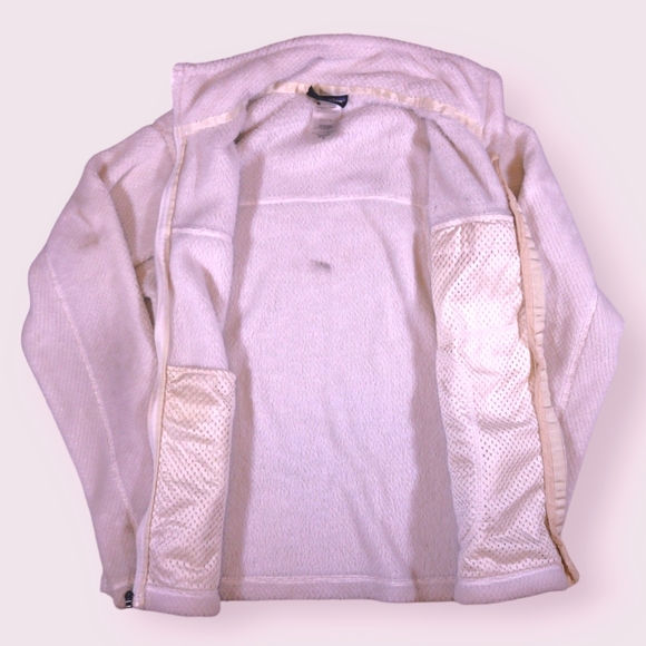 Patagonia Re-Tool Snap-T Fleece Pullover Synchilla Jacket Cream Women’s Sz M - Picture 5 of 10